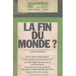 Spiritualité tradition litterature / question de n° 16 / lafin du...