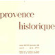 Provence historique tome XXVII / fascicule 108