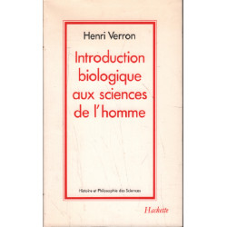 Introduction biologique aux sciences de l'homme