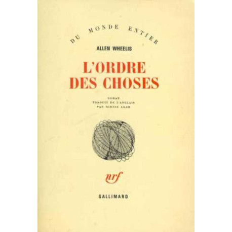 L'ordre des choses