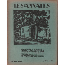 Les annales politiques et litteraires / 15 JUIN 1928