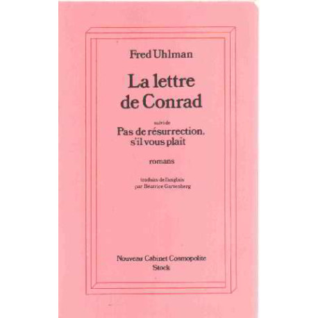 La lettre de conrad