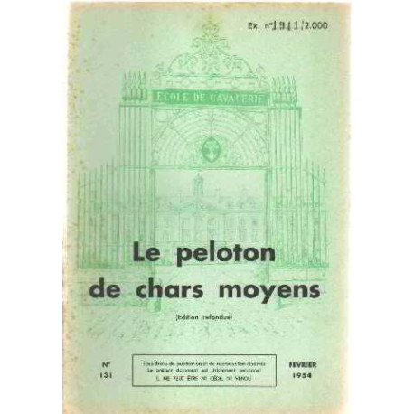 Le peloton de chars moyens