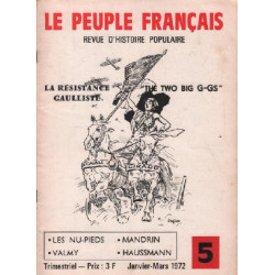 Revue d'histoire pouplaire / le peuple français n° 5