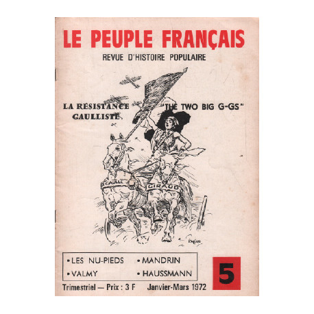 Revue d'histoire pouplaire / le peuple français n° 5