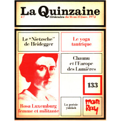 La quinzaine litteraire n° 133 / le " nietzsche " de heidegger -...