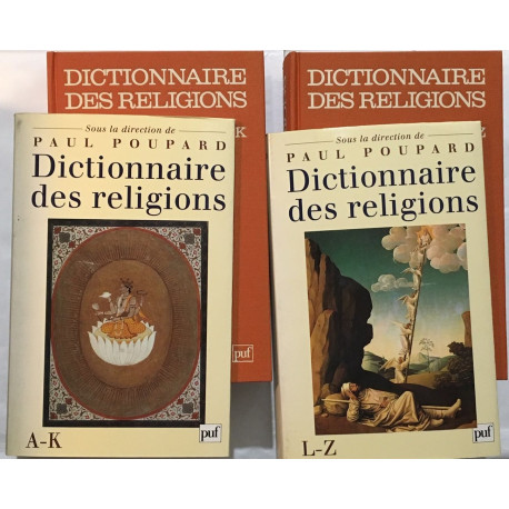 Dictionnaire des religions (édition en 2 tomes)