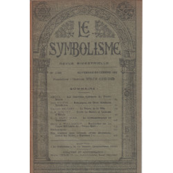 Le symbolisme n° 2/324 / piette jean : remarques sur deux symboles...