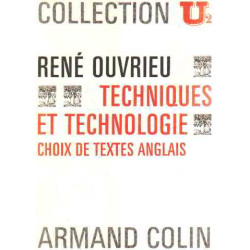 Techniques et technologie/ choix de textes anglais