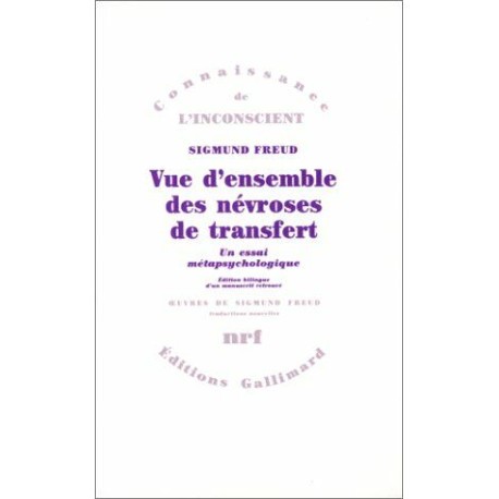 Vue d'ensemble des névroses de transfert: Un essai métapsychologique