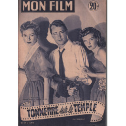 Tonnerre sur le temple / revue mon film n° 405 alan ladd deborah...