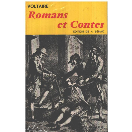 Romans et contes / edition de H. Benac