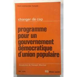 Programme pour un gouvernement démocratique d'union populaire