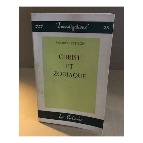 Christ et zodiaque