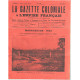 La gazette coloniale et l'empire français / madagascar 1933