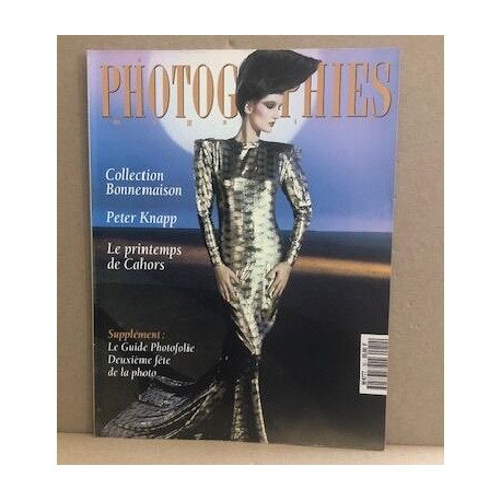 Photographies magazine n° 50 / collection bonnemaison - peter Knapp