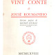 Vin conte de Jousè roumaniho : bos grava de J. guiran