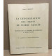 La dénomination des objets de pierre taillée : matériaux pour un...