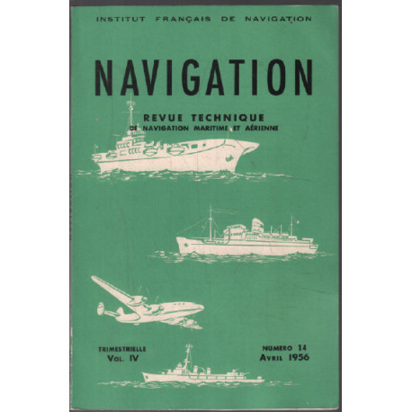 Revue technique de navigation maritime et aérienne n° 14