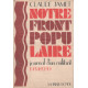 Notre front populaire / journal d'un militant 1934-1939