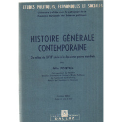 Histoire generale contemporaine du milieu du XVIII° siecle a la...