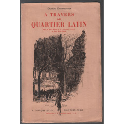 À travers le quartier Latin (200 dessins de Finkelstein et Baudier)