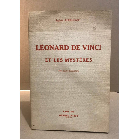 Léonard de vinci et les mystères / 4 illustrations