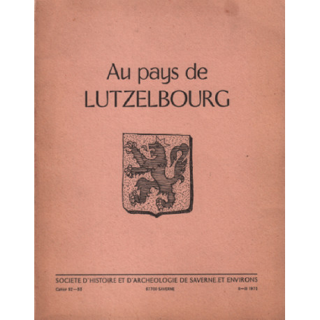 Au pays de lutzelbourg