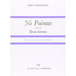 56 poèmes : Suivi de trois lettres