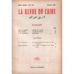 La revue du caire n° 245