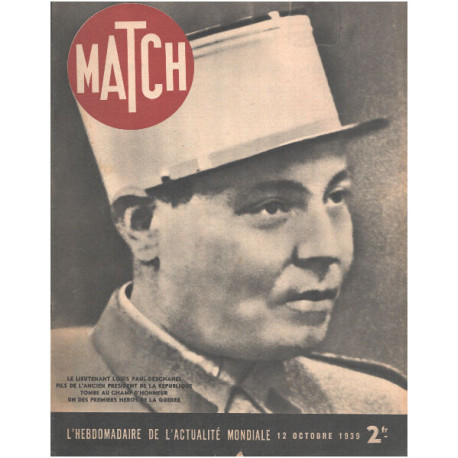 match / 12 octobre 1939