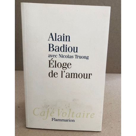 Éloge de l'amour