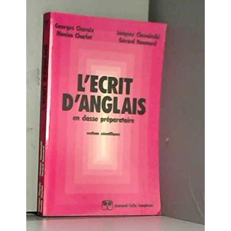 L' écrit d'anglais en classe préparatoire