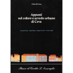 Appunti sul colore e arredo urbano di ceva