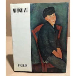 Modigliani : figures / reproductions en couleurs contrecollées