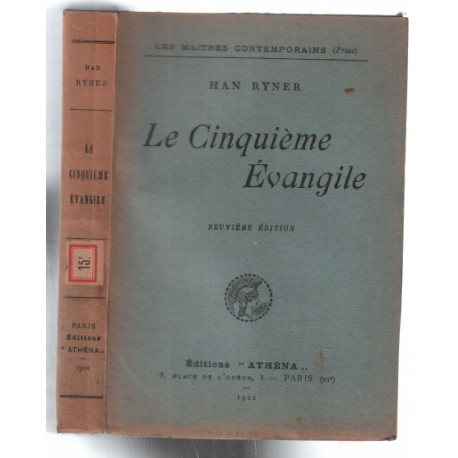 Le cinquième évangile (édition de 1922)