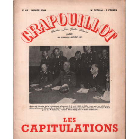 Le crapouillot n° 63 / les capitulations