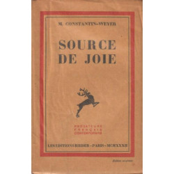 Source de joie / edition originale sur alfa