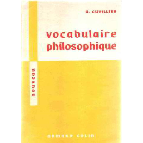 Nouveau Vocabulaire philosophique