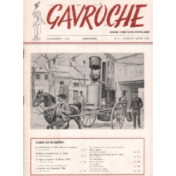 Revue d'histoire populaire / gavroche n° 8