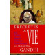 Préceptes de vie du Mahatma Gandhi : foi vérité amour tolérance...