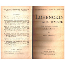 Lohengrin de Richard Wagner : etude historique et critique analyse...