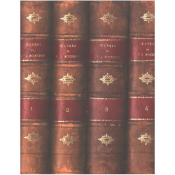 Oeuvres completes avec des notes historiques / 4 tomes