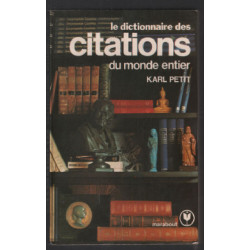 Dictionnaire des citations du monde entier: 3000 citations 1000...