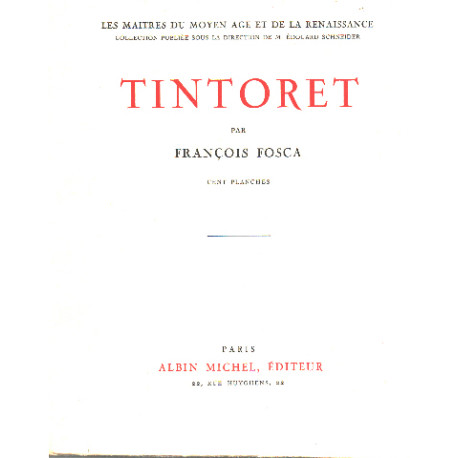 Tintoret / cent planches