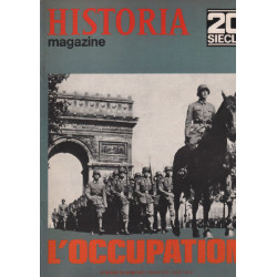 20ème siècle / historia magazine n° 158 l'occupation