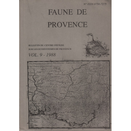 Faune de provence / volume 9