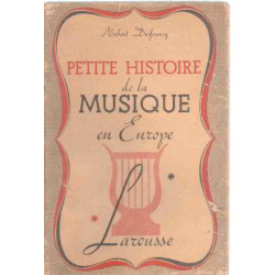 Petite histoire de la musique en europe