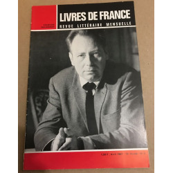 Livres de France Revue littéraire mensuelle/avril 1967 / numero...