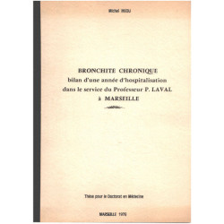 Bronchite chronique : bilan d'une année d'hospitalisation dans le...